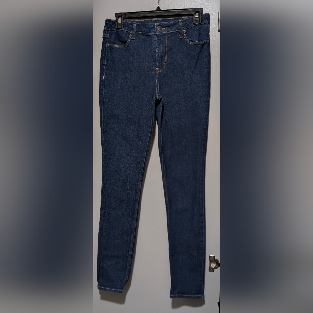 Old Navy Dark Blue High Rise Super  Skinny Women's Jeans